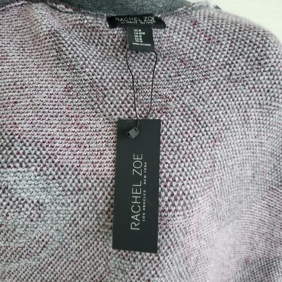 NWT Rachael Zoe thick floral cardigan sweater - Picture 6 of 7